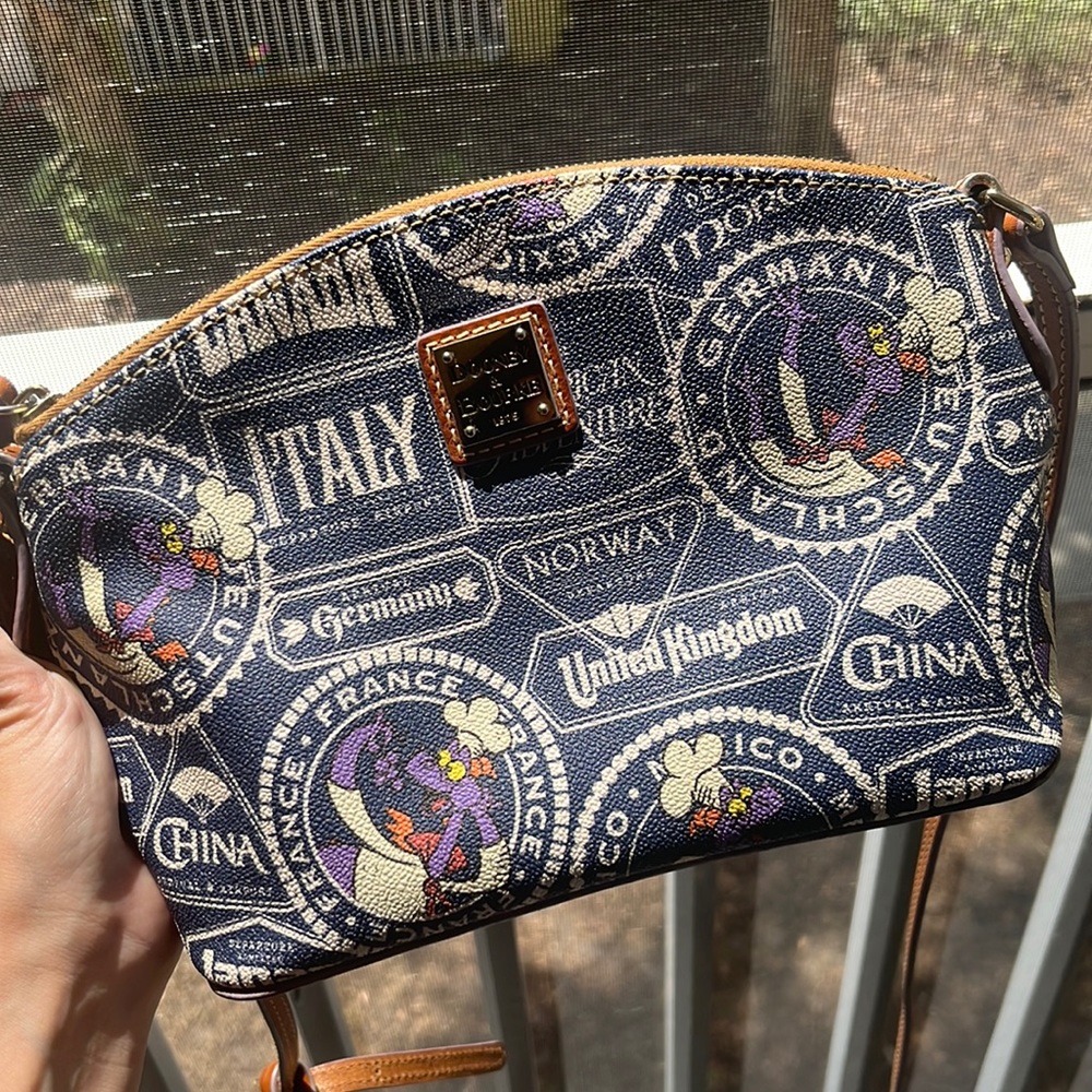 Epcot Food & Wine Figment World Showcase Dooney & Bourke Purse